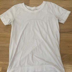 White lulu lemon swiftly short sleeve